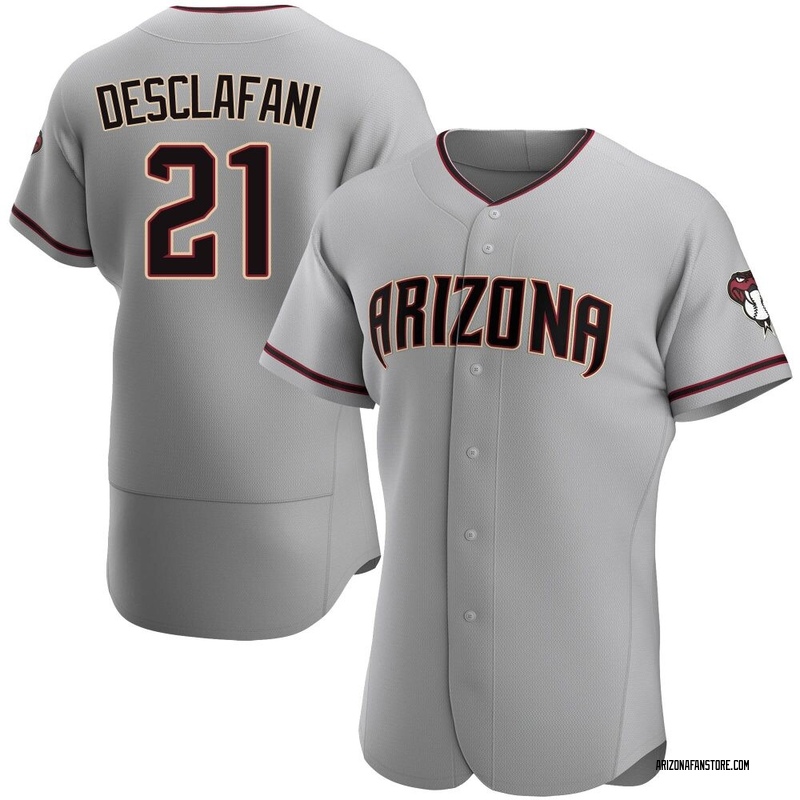 Anthony DeSclafani Men's Arizona Diamondbacks Road Jersey - Gray Authentic