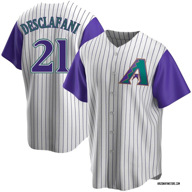 Anthony DeSclafani Youth Arizona Diamondbacks Alternate Cooperstown Collection Jersey - Cream/Purple Replica