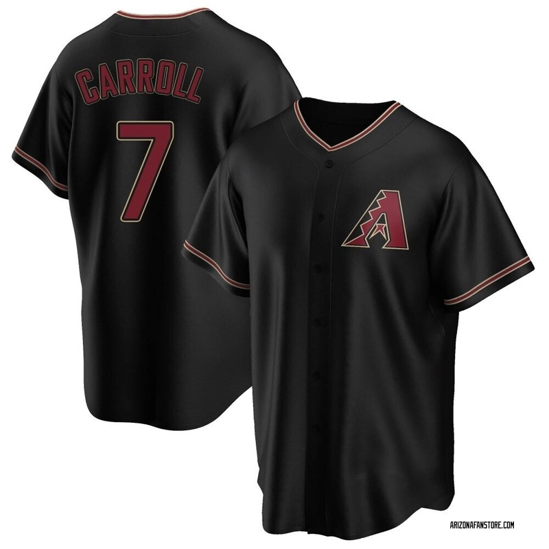 Alek Thomas Youth Arizona Diamondbacks Alternate Jersey Black Replica
